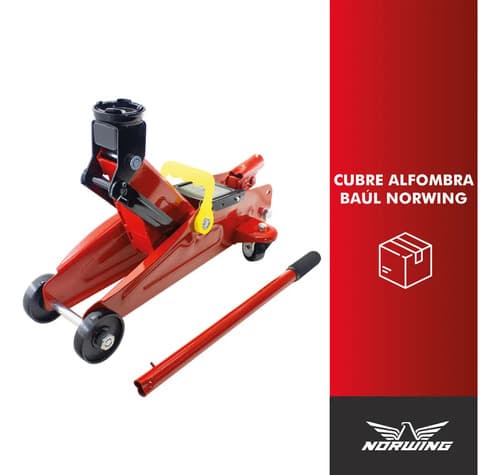 Crique Gato Hidráulico Carrito 2 Ton Reforzado Denver 40cm 13-33cm