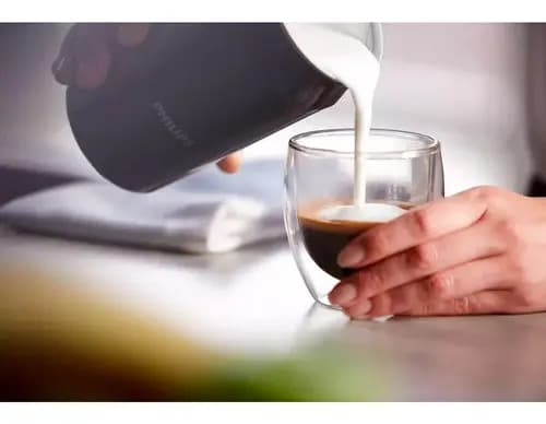 Espumador De Leche Philips | 120 Ml | Ca6500/63 Color Negro
