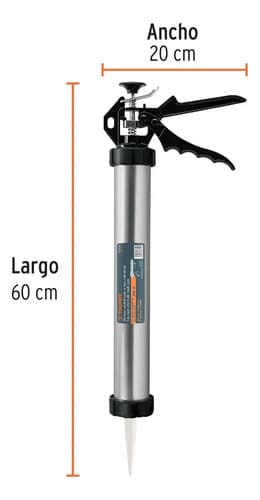 Pistola Calafateadora Para Salchicha De 600 Ml Truper 101931