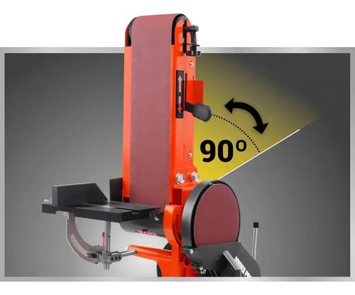 Lijadora De Banda Y Disco 350 W Dowen Pagio 9992920.1 Naranja 50 Hz