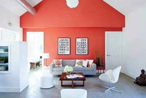 Pintura De Látex Tersuave Tersen Exterior E Interior Color Coral Con Acabado Mate De 1l