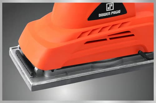 Herramientas Lijadora Orbital Carpintero 330 W Dowen Pagio Color Naranja Frecuencia 50 50 Hz