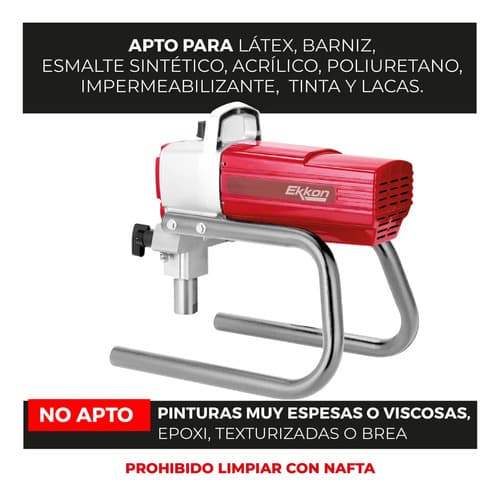 Equipo De Pintar Airless Kommberg 900 W Latex Laca Sin Aire