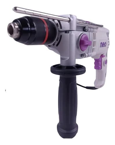 Taladro Percutor 1100 W 13 Mm Neo Tp1013/3/220 2v Color Gris Frecuencia 50hz 50 Hz