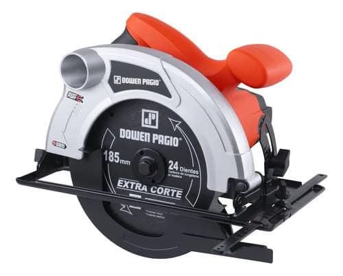 Sierra Circular 1500 W Guia Laser - Dowen Pagio Color Naranja Frecuencia 50-60hz 50 Hz