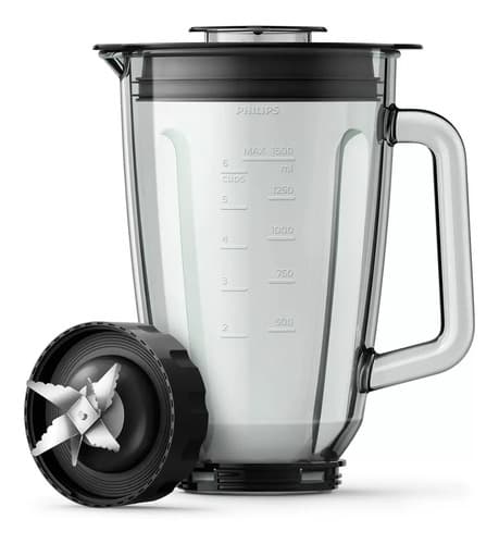 Licuadora Philips Serie 5000 Hr2242/92 3 L Negra Con Jarra De Tritan