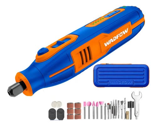 Mini Torno 4v Tipo C C/accesorios Wadfow Wryp1504 Frecuencia 50hz/60hz