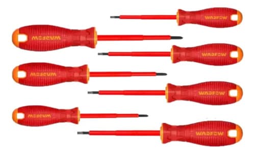 Set X7 Destornilladores Aislados 1000v Dielec Wadfow Wss7407