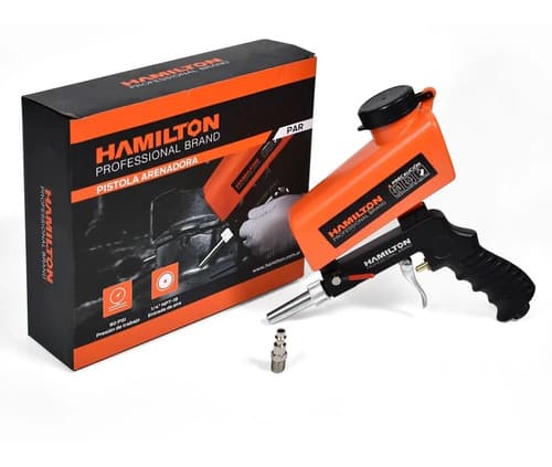 Pistola Arenadora Gravedad Neumatica Prof Hamilton Par
