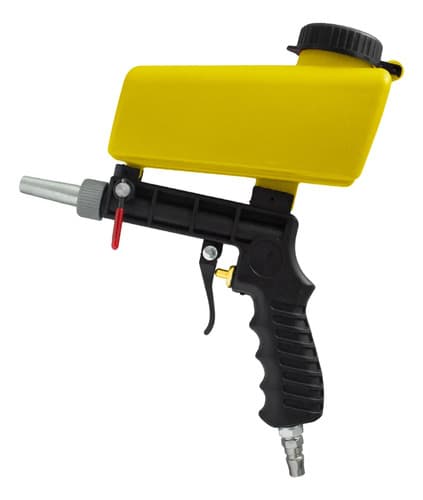 Pistola Arenado Gorillaz 90 Psi 600ml Capacidad 0.6l Limpieza Metales