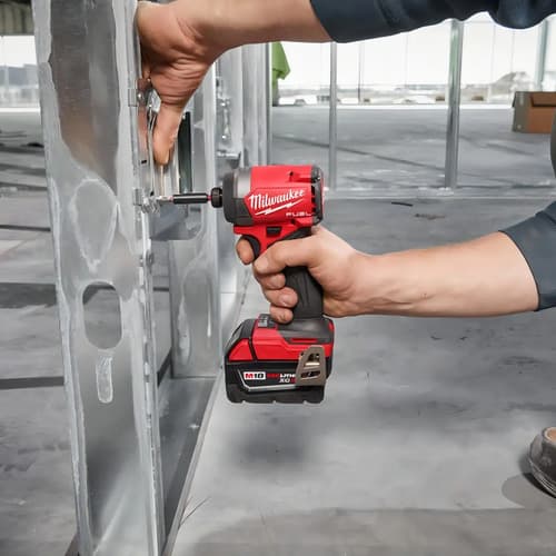 Atornillador De Impacto Milwaukee M18 Fuel 4ta Gen. 2953-20 Rojo