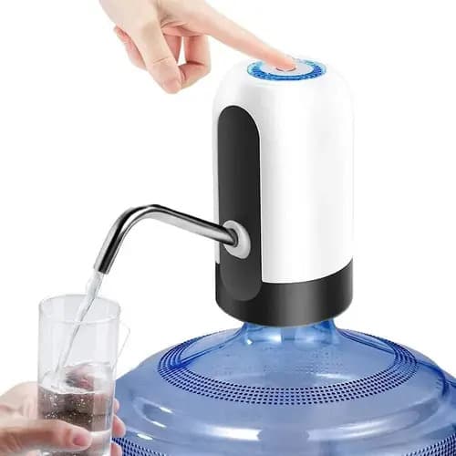 Accua Dispensador De Agua Bidon Bomba De Agua Eléctrica Automática Color Blanco