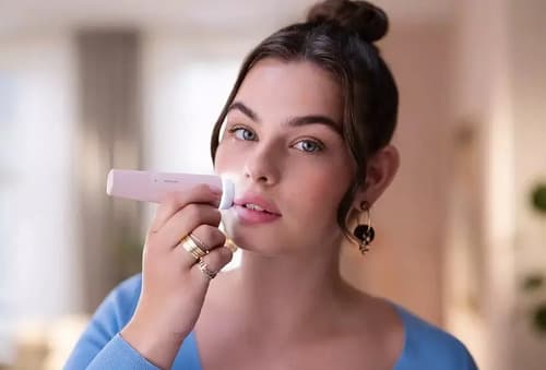 Depiladora Facial Philips Serie 5000 Brr454/00 Rosa