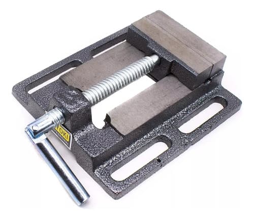 Prensa Para Taladro De Banco 3 Pulgadas  Lh-1217 Plateado
