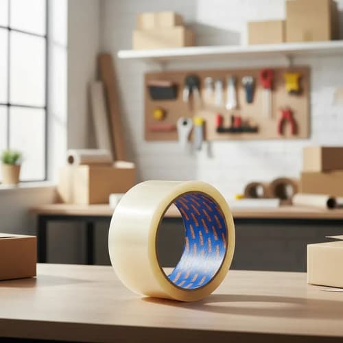 Cinta Transparente 100m X 48mm Wadfow Wpn1h10