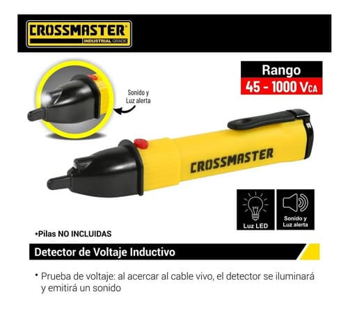 Detector Voltaje Inductivo Buscapolo Crossmaster 9936594