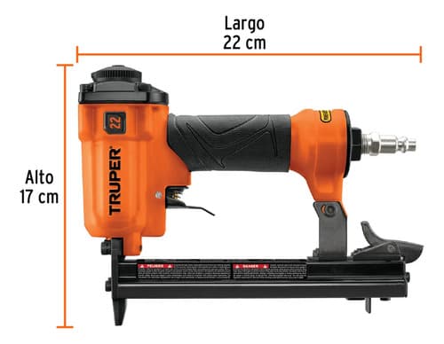 Engrapadora Neumatica 3/8 Para Grapa Calibre 22 Truper 13177 Inmediato