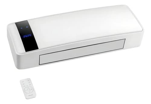 Caloventilador Convector Calefactor Eléctrico De Pared Futura Fut-cw2000b Negro