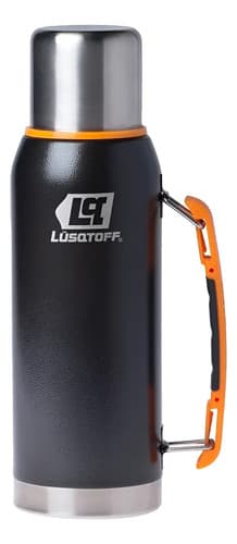 Termo Lüsqtoff Tl1-9n 1l Negro Acero Inoxidable Negro