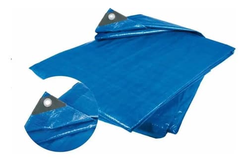 Lona Ligera Azul 4x6 Mts Azul Marino