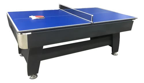 Mesa De Pool 3 En 1 - Pool + Ping Pong + Mesa De Comedor Azul