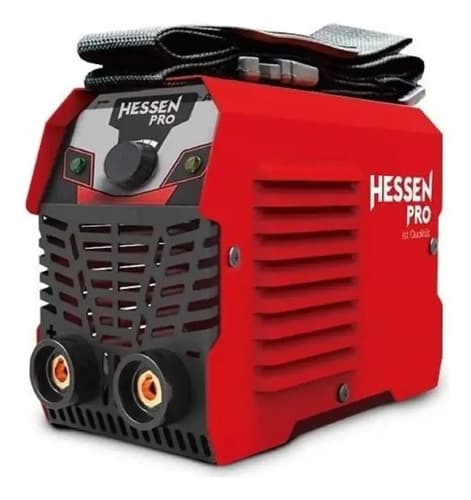 Soldadora Inverter Mma130a Hessen Pro + Careta Fotocromatic Rojo
