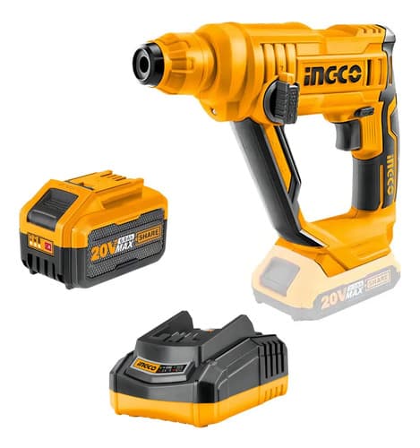 Martillo De Batería Carreg Ingco Crhli20168 Sds-plus De 20 V Naranja