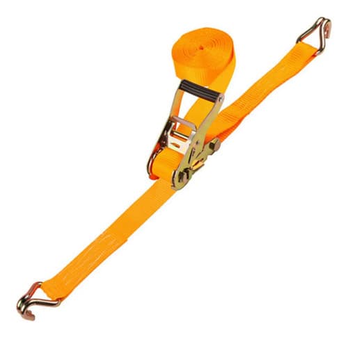 Cinta Catraca Tolsen 38mm X 6m Poliéster 1000-2000dan - Sc - Color Naranja