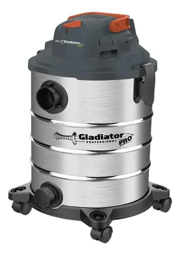 Aspiradora Seco-húmedo 30l Gladiator Pro Plateado