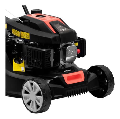 Cortadora De Césped Nappo Corta Pasto A Nafta 99cc Bolsa 45l Negro