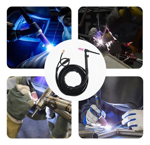 Antorcha De Soldadura Tig Lynus Hy-tig17v-01 Para Argón Con Accesorios