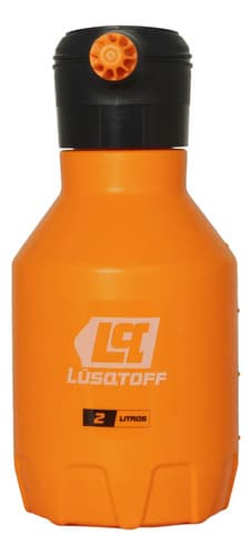 Pulverizador Fumigador Automatico 2 Litros Lusqtoff Portatil Color Naranja