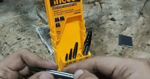 Contra Macho Extractor De Tornillos Kit Ingco 
