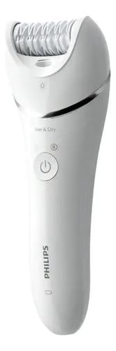 Depiladora Philips Serie 8000 Bre712 Inalambrica Hasta 40 Mi Blanco