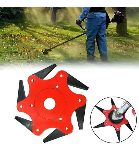 Disco Desbrozador Universal Cutterpro De 6 Cuchillas