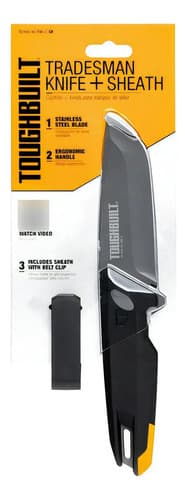 Cuchillo Toughbuilt Tb-h4s-40-tmk-2 Profesional Con Funda Negro