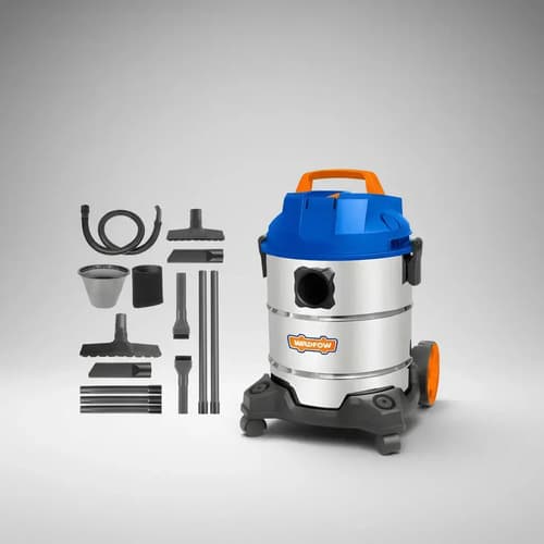 Aspiradora 20l 1200w Wadfow Wvr4a20 Azul