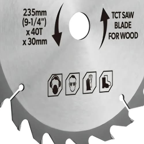 Disco Sierra Circular Para Madera Tolsen 12 Pulgadas - Sc - Color Gris
