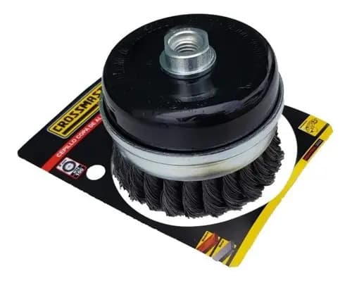 Cepillo De Alambre Trenzado 100mm P/amol Crossmaster 9980949
