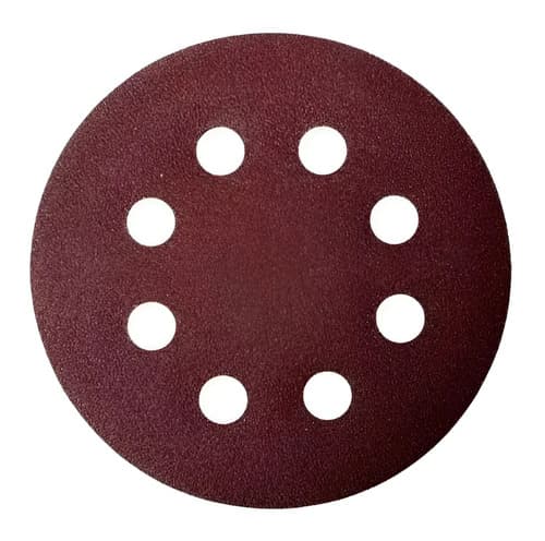 Lijas Velcro Makawa Mk-0581 Discos Óxido De Aluminio Grano 40 Pack 50 Unid