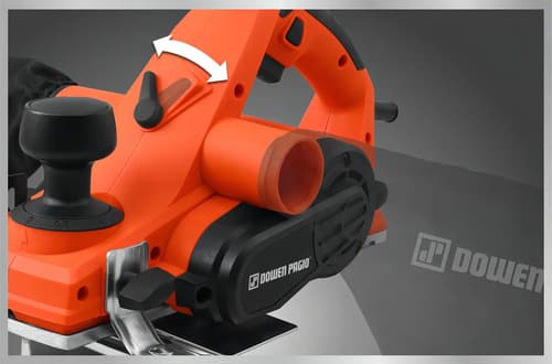Cepillo Eléctrico Carpintero Garlopa 850w Dowen Pagio Plaza Color Naranja