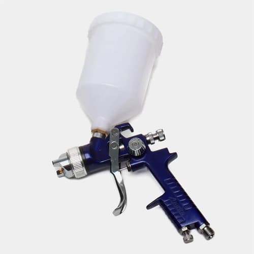 Pulverizador 600ml Ajustes Precisos Ideal Pintura Moto E Azul