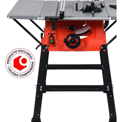 Sierra Circular Banco Pie Kommberg Ingletadora 1800w 255mm