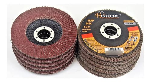 Disco Flap 4 1/2 P Grano Nro. 36 Oferta X 10 Unid. Hoteche Variado