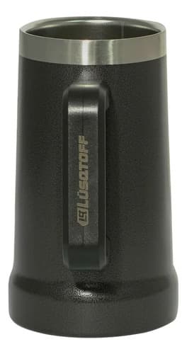 Vaso Chopero Lüsqtoff 700 Ml Negro Acero Inoxidable Termico Negro Chopero