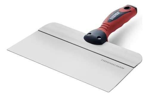 Espatula Durlock Tapizadora Bremen 254mm Acero Inox Yeso