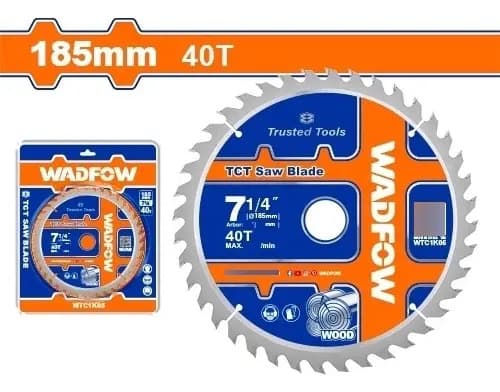 Disco Madera 7 1/4 40 Dientes Wadfow