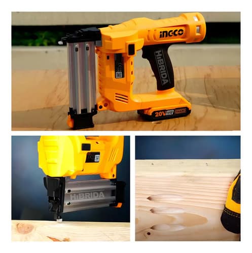 Clavadora Inalámbrica + Pistola De Pintar + Brochas + Rodill