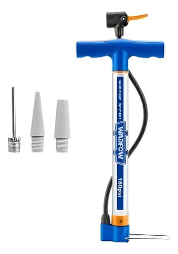 Inflador De Mano 160psi Wadfow Wpp1c01  Azul