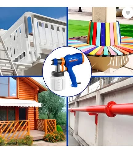 Equipo Pistola De Pintar 450w 800ml Wadfow Weg1a01